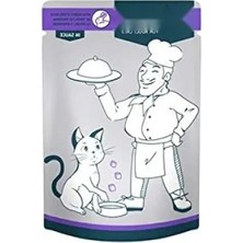 Esranın Dünyası Tavşan Etli Pouch Kedi Maması, 80 Gr, 24 Adet