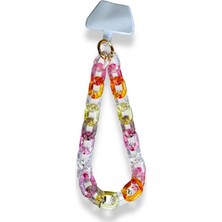 PremiumPort Renkli Jelibon Telefon Askısı, Şık ve Pratik Aksesuar