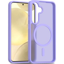 DS LLC Joko Samsung Galaxy S24 Jota Magsafe Kapak - Lila