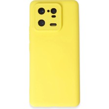 Bilfold Mi 13 Pro Kılıf Nano Içi Kadife - Sarı