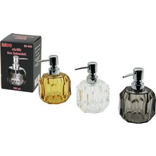 Vice Avm Tombul Yuvarlak - Prizma  Şeffaf - Renkli   Akrilik - Mika Kristal  Sıvı Sabunluk  180ML GO53/00716