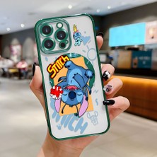 Ucuc iPhone 15 Pro Max Uyumlu Şeffaf Arka Yüzeyli Manyetik Darbeye Dayanıklı Silikon Kılıf
