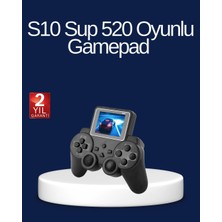 DS LLC 2025 S10 Gamepad 520 Klasik Retro Oyunlu Tv Bağlantılı A Kalite Orijinal