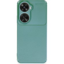 DS LLC Huawei Nova 12 Se Kılıf Auto Focus Karbon Kapak - Koyu Yeşil
