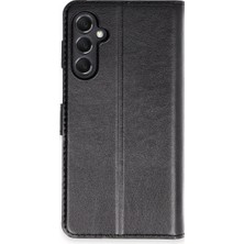 Ne Lazım Bana  Galaxy M34 5g Kılıf Trend S Plus Kapaklı Kılıf - Siyah