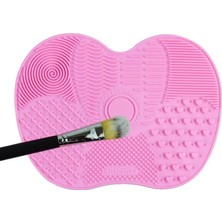 Vice Avm Pratik Kolay Makyaj Fırçası Temizleme Matı Aparatı Aleti Küçük GO53/01251