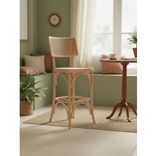 Gazzini Furniture Sofa Ahşap Bar Sandalyesi