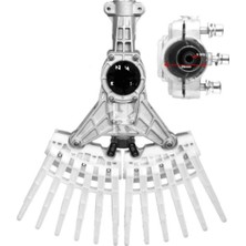 12 Taraklı Tırpan Silkeleme Aleti - Zeytin, Fındık, Ceviz Için, 26 Mm, 9 Diş