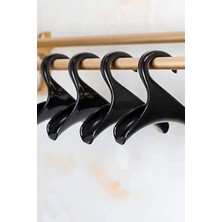 PremiumPort 6 Adet Siyah Çanta ve Şal Askısı, Dolap Içi Düzenleyici Set