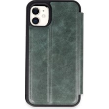 Ne Lazım Bana  Iphone 11 Kılıf Flip Cover - Koyu Yeşil