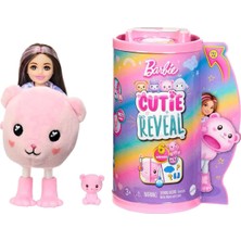 Barbie Cutie Reveal Chelsea Sevimli Kostümler Serisi Ayıcık Collection Model Bebek Seti, 4+ Yaş