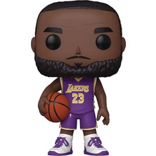 Funko 52359 Pop Deluxe Figür - Nba: Lakers - 10" Lebron James (Purple Jersey), Karışık