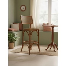 Gazzini Furniture Sofa Ahşap Bar Sandalyesi