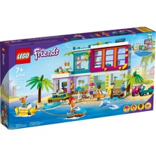 Lego® Friends Yazlık Ev 41709-7 Yaş ve Üzeri Çocuklar Için Plaj Temalı Doğa Oyuncak Yapım Seti (686