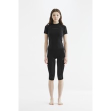 Panthzer Kadın Termal İçlik Ceramic Kısa Alt Polygiene Siyah/Gri XL Beden ile Konforlu Kullanım