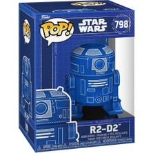 Funko Pop! Star Wars: R2-D2 (Blueprint) - Koleksiyon Vinil Figürü - Hediye Fikri - Resmi Ürünler - F