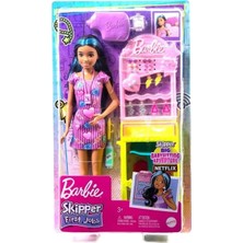 Barbie Skipper First Jobs Takı Standı Oyun Seti, 3+ Yaş, Küpe Koleksiyonu