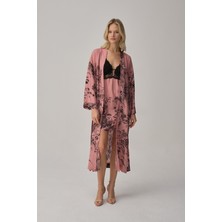 Pierre Cardin Vegan Ipek Saten Dörtlü Gelin Çeyiz Takımı - LX.25244 Rose