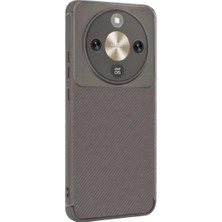 Huawei Honor Magic 8 Lite Auto Fus Karbon Kapak - Gri