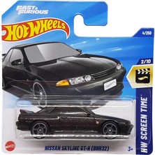 Hot Wheels - Nissan Skyline Gt-R (BNR32) - Hw Screen Time 2/10 - HYY72 - Short Card - Fast & Furious