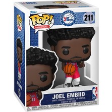 Funko Pop! Nba: 76ERS - Joel Embiid - Nba Players - Vinil Koleksiyon Figürü - Hediye Fikri - Resmi T