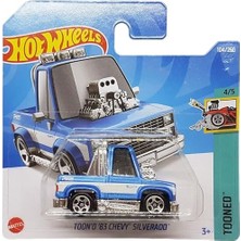 Hot Wheels - Toon´d ´83 Chevy Silverado - Tooned 4/5 - HCT26 - Short Card - Gm - Mattel 2022