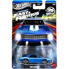 Hot Wheels Gümüş Serisi Hızlı ve Öfkeli Rüya Dizilimi - 1969 Camaro [mavi] 4/5-1:64 Ölçekli Diecast
