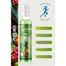 NatureTime Premium Pure Mix 250 ml Detoks İçeceği Pestisit & Ağır Metal İçermez Analizli Katkısız Doğal