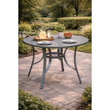 Evinizin Atölyesi Metal Bahçe Balkon  Masası