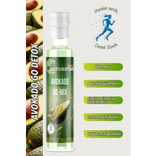 NatureTime Premium Avokado Go Mix 250 ml Detoks İçeceği Pestisit & Ağır Metal İçermez Analizli Katkısız Doğal