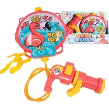 Esranın Dünyası Taşınabilir Dinozor ve Pelikan Desenli Su Tabancası