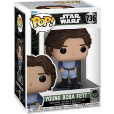 Funko Pop! Star Wars: Fl - Boba Fett - (Young) - Vinil Koleksiyon Figürü - Hediye Fikri - Resmi Tica