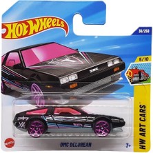Hot Wheels Dmc Delorean Tekli Araba Metal Gövde ile Gerçekçi Detaylar 36/250 Ölçek