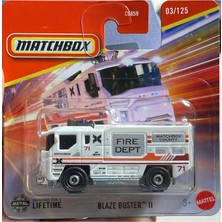 Hot Wheels Matchbox Blaze Buster Iı Itfaiye Aracı 1:64 Metal Diecast Model (03/125)