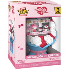 Funko Bitty Pop! Buket: Hello Kitty - Sanrio Valentines - Koleksiyonluk Vinil Figür - Hediye Fikri -