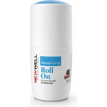 New Well Roll On Deodorant 75 ml Terleme Karşıtı Uzun Süre Etkili Antiperspirant