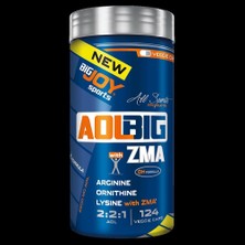 Bigjoy Sports Bigjoy Aol+Zma 124 Kapsül Veggie Kapsül İçerik Bilgisi Arginine ve Ornithine