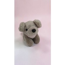 Famemus Accessory Peluş Köpek Çanta Süsü Aksesuar Anahtarlık BOYUT:16CM Büyük Boy