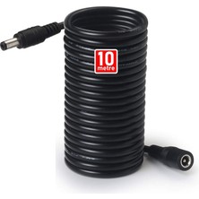 Ventus Concord Power Uzatma Kablosu 10 metre AWG23 Kamera, Wifi Kamera, Modem, Kayıt Cihazı 12V DC Uzatma