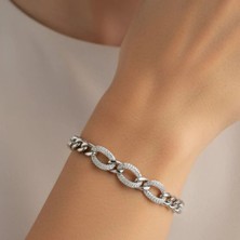 Xuping Jewelry Stil İncisi/ Xupıng Jewelry Oriental Gümüş Bileklik