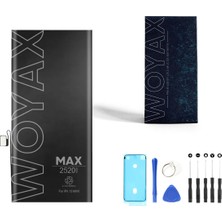 Woyax Apple iPhone 13 Mini Premium Batarya 2520 Mah Yüksek Kapasite