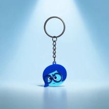 Ters Yüz (Inside Out) Üzüntü Anahtarlık