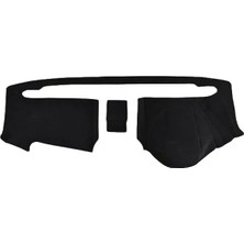 Esranın Dünyası Fiat Fiorino 2007-2020 Uyumlu Siyah Torpido Koruma Halısı