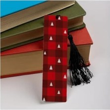 Esranın Dünyası Yeni Yıl Konsept Tasarımlı Metal Kitap Ayracı