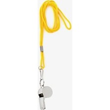 Esranın Dünyası Metal Ipli Hakem Düdüğü - Sarı Renk, Tekli 1410 Model