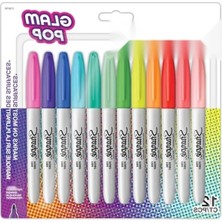 Esranın Dünyası Kalıcı Markör Seti - Ince Nokta ile Canlı Renkler (12 Adet)