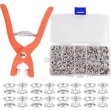 Esranın Dünyası Pratik Düğme Takma Aparatı ve 100 Adet Çıt Çıt