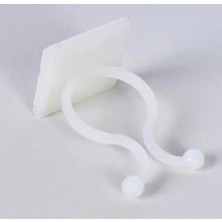 Esranın Dünyası 10 Adet Yapışkanlı Bitki Klipsi - Sarmaşık ve Çiçek Tutucu