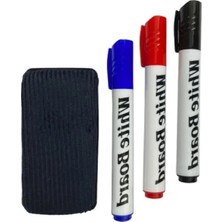 Esranın Dünyası Beyaz Tahta Kalemi ve Silgi Seti - 3 Renk