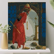 Esranın Dünyası Numaralı Boyama Tuval Seti - 40X50 cm